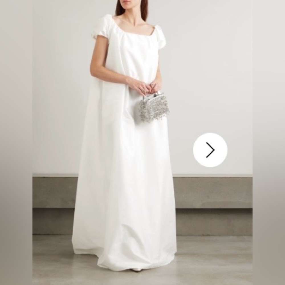 Bernadette Rianne On or Off-the-Shoulder Taffeta Gown Size 2 FR 34